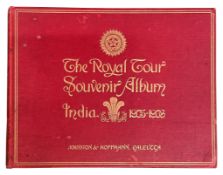 JOHNSON & HOFFMANN'S ROYAL TOUR SOUVENIR ALBUM. INDIA, 1905 - 1906