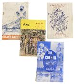 FOUR GUIDE BOOKS FOR INDIA