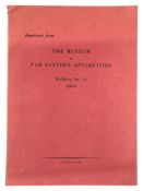 THE MUSEUM OF FAR EASTERN ANTIQUITIES BULLETIN NO. 34