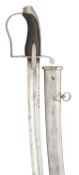 A 1788 PATTERN LIGHT CAVALRY TROOPER’S SWORD