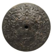 A BRONZE DISC, AFTER PAUL VAN VIANEN (1570-1614), PROBABLY FRENCH 19TH CENTURY