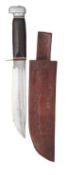 □ AN AMERICAN COMBAT KNIFE, 20TH CENTURY