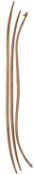 THREE AFRICAN BOWS, 19TH/EARLY 20TH CENTURY