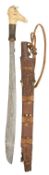 A DYAK SWORD (MANDAU), BORNEO, LATE 19TH CENTURY