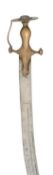 AN INDIAN SWORD (TALWAR), 19TH CENTURY