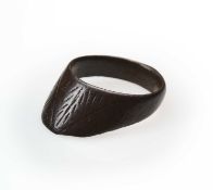 A COPPER ALLOY ARCHER’S RING, PROBABLY PERSIAN 18TH CENTURY