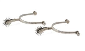 ‡ □ A PAIR OF SPURS, 19TH CENTURY