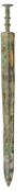 A CHINESE COPPER ALLOY SWORD (JIAN), IN ZHOU DYNASTY OR EARLY WARRING STATES STYLE OF CIRCA