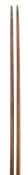 □ TWO LONG FLAG POLES, LATE 19TH/20TH CENTURY, PROBABLY CHINESE