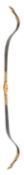 A NORTH INDIAN STEEL BOW, 18TH/19TH CENTURY, POSSIBLY, GWALIOR, RAJASTHAN