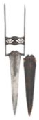 AN INDIAN DAGGER (KATAR), LATE 17TH CENTURY, PROBABLY CENTRAL INDIA