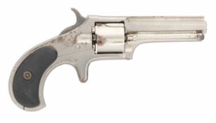 A .30 CALIBRE REMINGTON-SMOOT NEW MODEL REVOLVER, CIRCA 1873-88