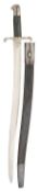 AN 1863 PATTERN WHITWORTH RIFLE BAYONET, NO. 359