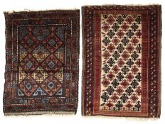 □ A BALUCH BALIST RUG, EAST PERSIA, LATE 19TH CENTURY