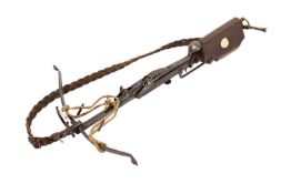 A GERMAN SPORTING STONEBOW (SCHNEPPER), EARLY 17TH CENTURY
