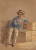 □ EDWARD J.  HARDING  (IRISH 1804-1870)