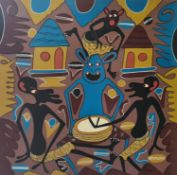 □ GEORGE  LILANGA (TANZANIAN  1934-2005)