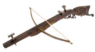 A NORTH EUROPEAN TARGET CROSSBOW, LATE 19TH CENTURY