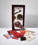 A GROUP OF JOHN OSBORNE'S SMOKING ACCOUTREMENTS