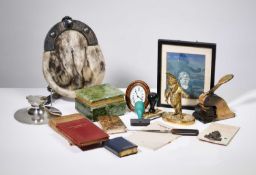 A GROUP OF ITEMS FROM JOHN OSBORNE'S DESK Miscellaneous