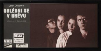 LOOK BACK IN ANGER - THREE FOREIGN LANGUAGE THEATRE POSTERS