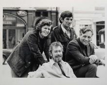 A SELECTION OF BLACK AND WHITE PHOTOGRAPHS JOHN OSBORNE, DAVID HARE, E A WHITEHEAD AND DAVID STOREY