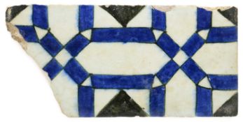 A DAMASCUS TILE FRAGMENT, OTTOMAN SYRIA, 18TH CENTURY