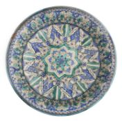 A FAIENCE POTTERY BOWL, MOROCCO, CIRCA 1900