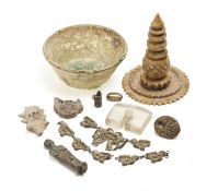 A MISCELLANEOUS COLLECTION OF INDIAN OBJECTS OF VARIOUS DATES