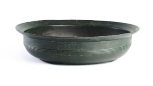 A MAJAPAHIT BRONZE BOWL, JAVA, INDONESIA, CIRCA 14TH CENTURY