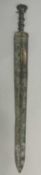 A CHINESE COPPER ALLOY SWORD (JIAN), IN ZHOU DYNASTY OR EARLY WARRING STATES STYLE