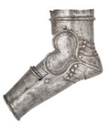 A FINE FLEMISH VAMBRACE BY THE MASTER MP, CIRCA 1600-20
