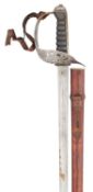 AN 1895 PATTERN VICTORIAN INFANTRY SWORD, MANTON & CO., CALCUTTA