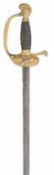 AN ARTILLERY OFFICER’S EPEE, 19TH CENTURY