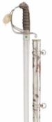 A ROYAL ARTILLERY OFFICER’S SWORD, JONES & CO. 6 REGENTS ST, LONDON, CIRCA 1869-93