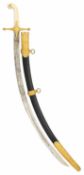 A MAMELUKE-HILTED OFFICER’S SWORD, 19TH CENTURY