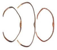 THREE INDO-PERSIAN BOWS, 19TH CENTURY