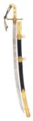 A VICTORIAN 1831 PATTERN GENERAL OFFICER'S MAMELUKE-HILTED SWORD