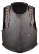 A HARQUEBUSIER'S CUIRASS, IN MID-17TH CENTURY STYLE, 20TH CENTURY