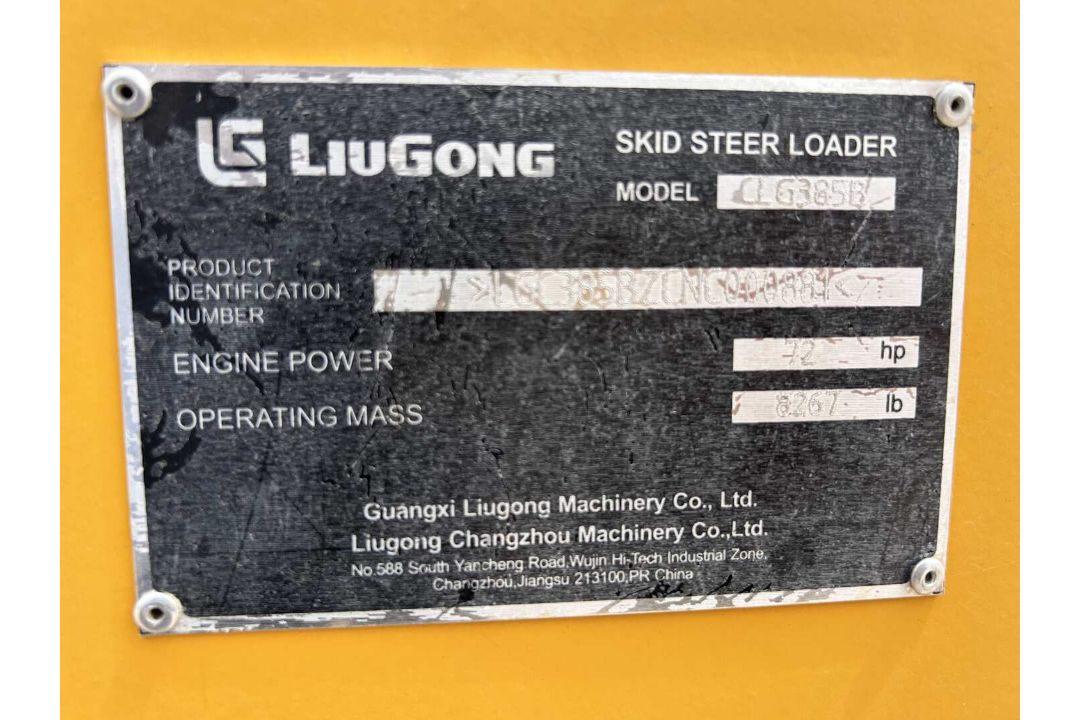 2022 LUIGONG CLG 385B - Image 14 of 16