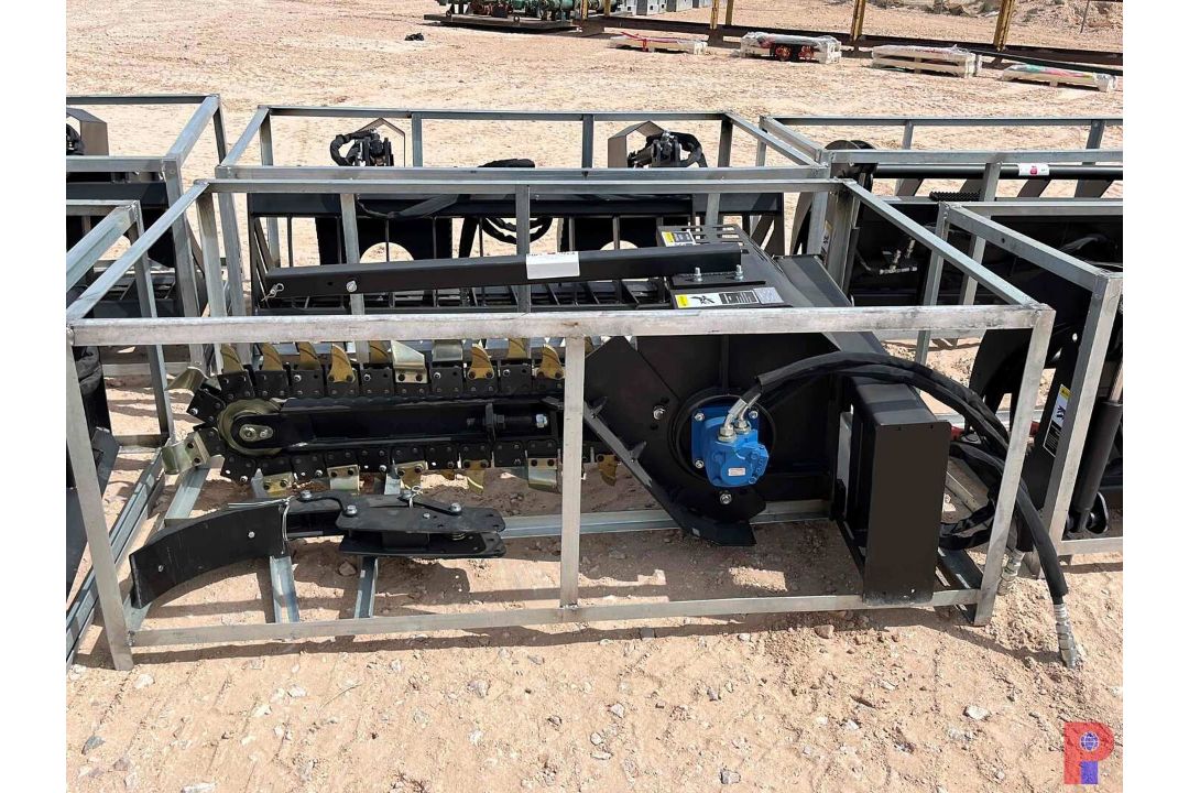 UNUSED GREATBEAR SKID STEER TRENCHER