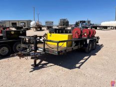 2017 TEXAS BRAGG 16’ X 7’ T/A LUBE TRAILER