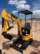 UNUSED CHERY KV12 MINI EXCAVATOR