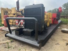 NATIONAL JWS 400 SKIDDED TRIPLEX PUMP