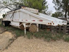 2008 LUFKIN TBD-4020 BELLY DUMP TRAILER