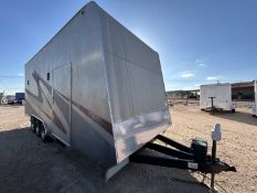 2007 ULTRA HAULER 25' X 8' ENCLOSED 3-AXLE CAR HAULER