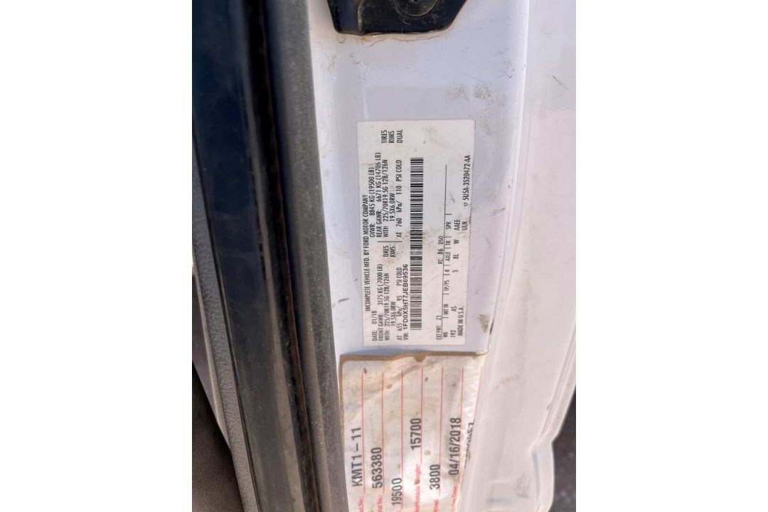 2018 FORD F-550 4X4 SERVICE TRUCK - Image 12 of 12