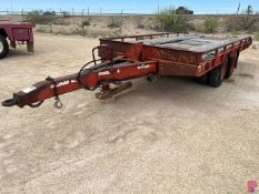 1956 HOBBS 90” X 19’ T/A UTILITY TRAILER