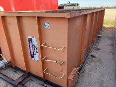 200 BBL OPEN TOP 2 COMPARTMENT FLUID TANK
