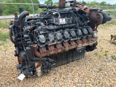 MTU 16 CYL DIESEL ENGINE